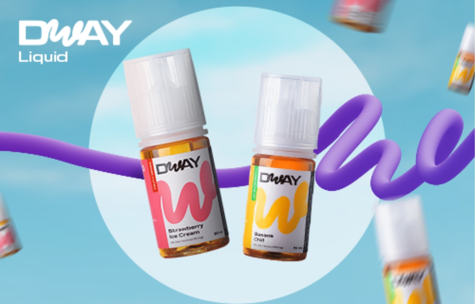 DWAY Liquid Mixed Berry Ice Cream