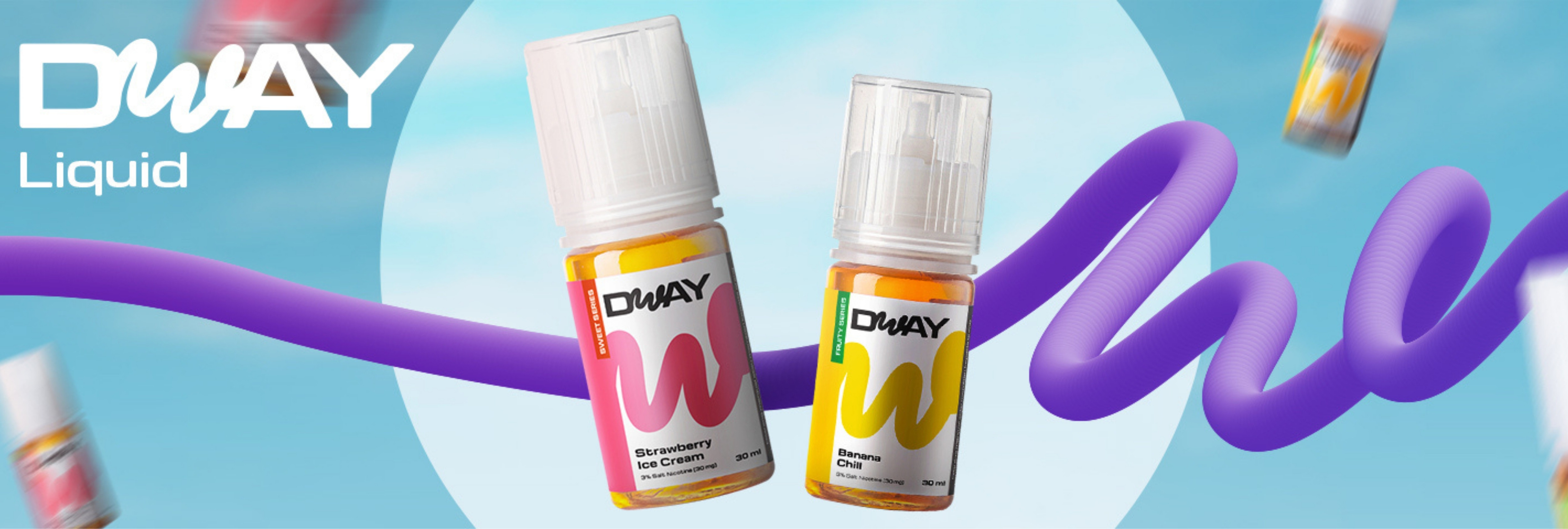 DWAY Liquid Mixed Berry Ice Cream