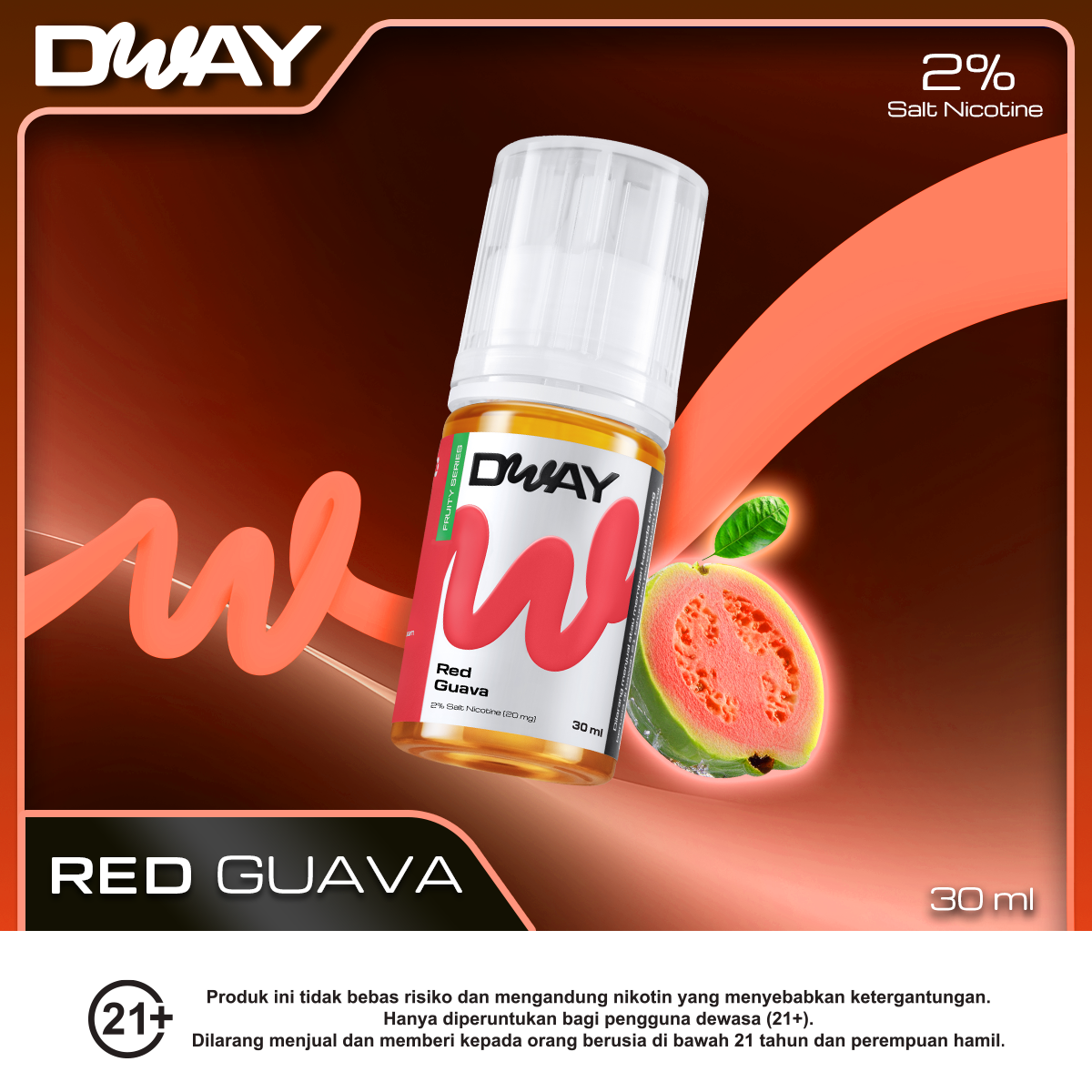 DWAY Liquid Red Guava